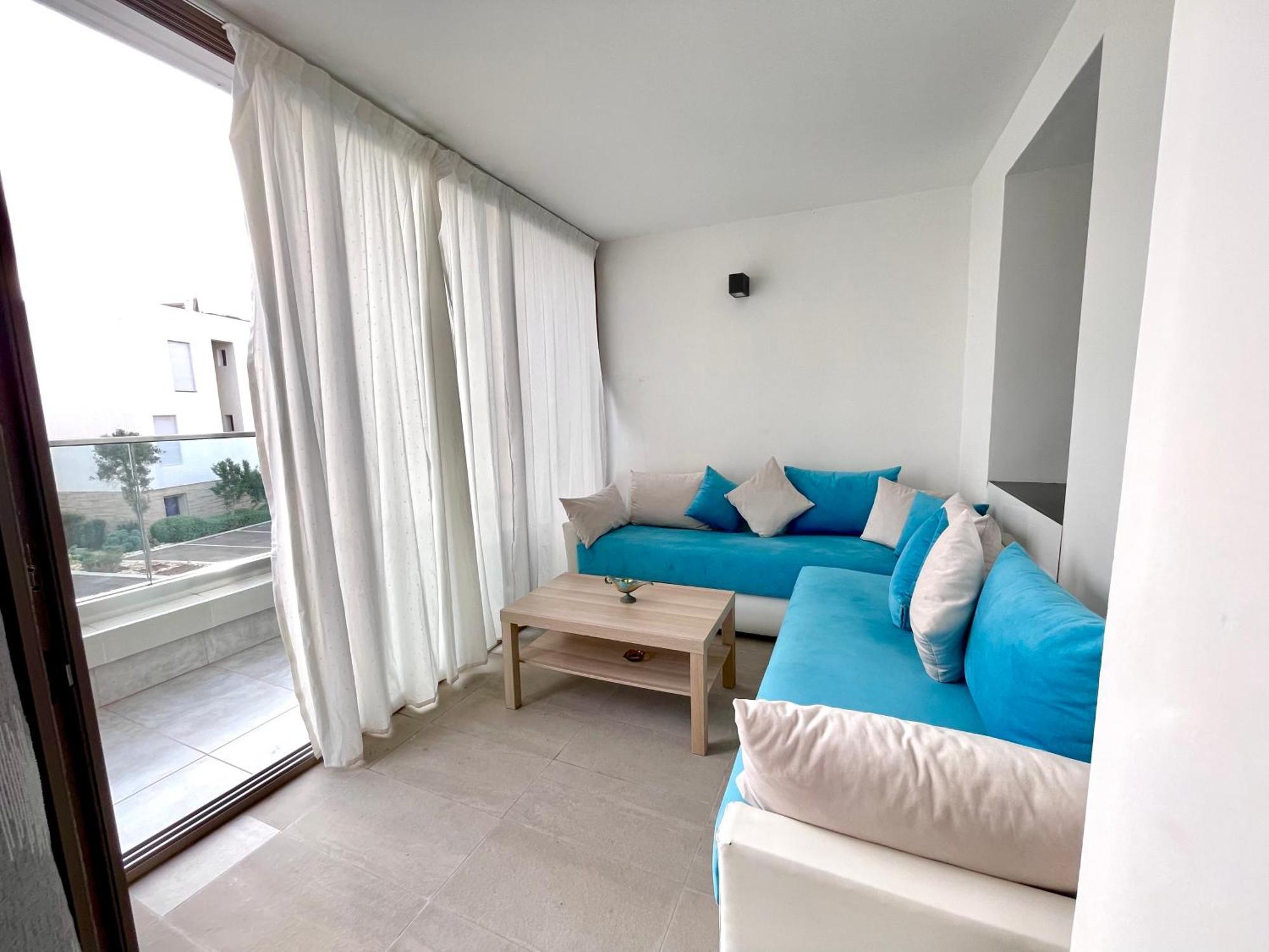 Luxurious Golf & Sea View Beach Apartment With Pool Access - Tamourrit, Taghazout Bay Eksteriør billede