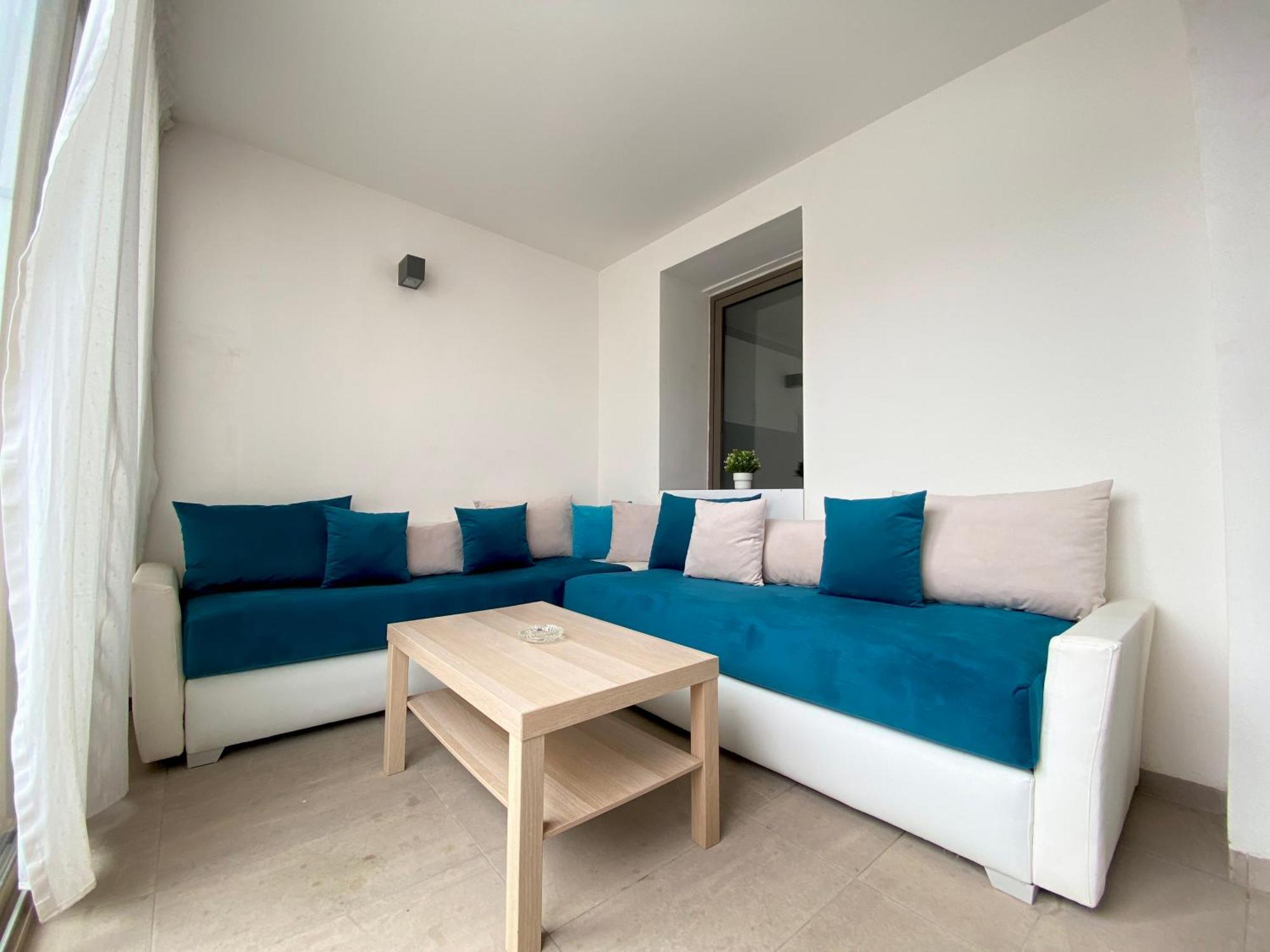 Luxurious Golf & Sea View Beach Apartment With Pool Access - Tamourrit, Taghazout Bay Eksteriør billede