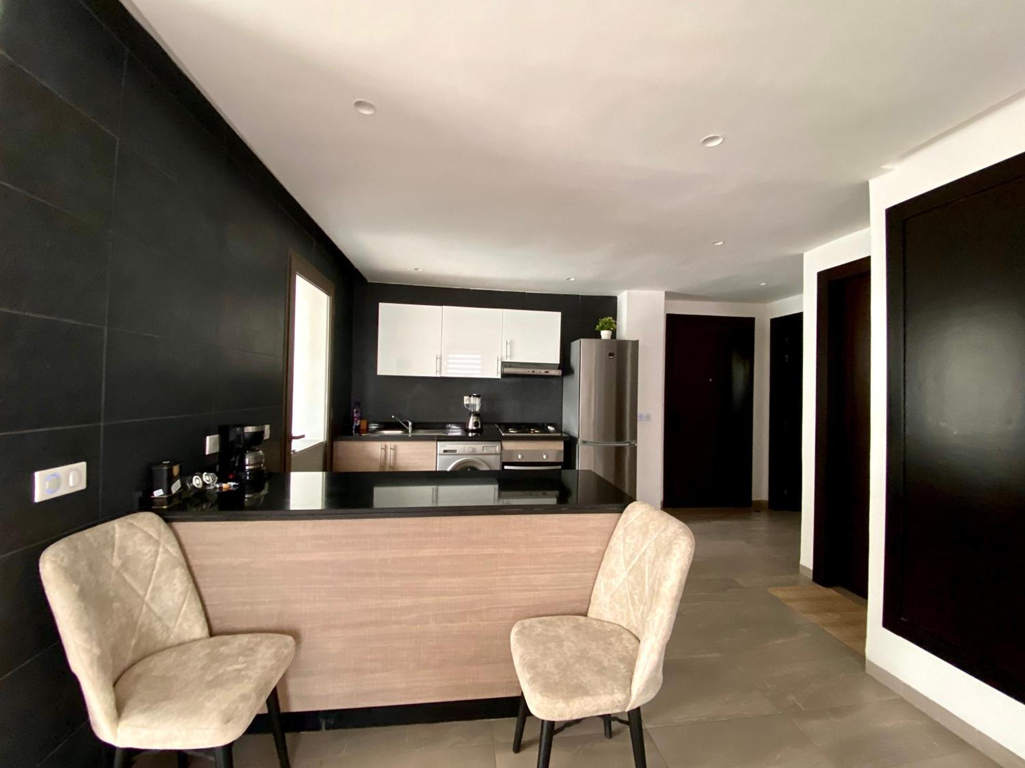 Luxurious Golf & Sea View Beach Apartment With Pool Access - Tamourrit, Taghazout Bay Eksteriør billede